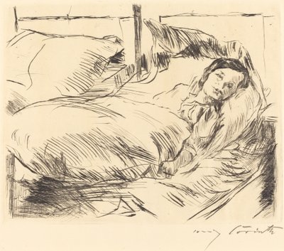 El Niño Enfermo de Lovis Corinth
