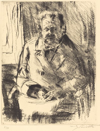 Der Dichter de Lovis Corinth