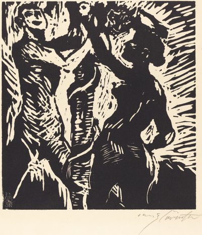Adán y Eva de Lovis Corinth
