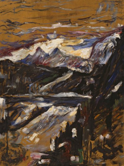 Der Walchensee de Lovis Corinth