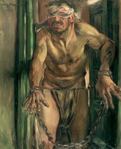 Sansón cegado. 1912 de Lovis Corinth