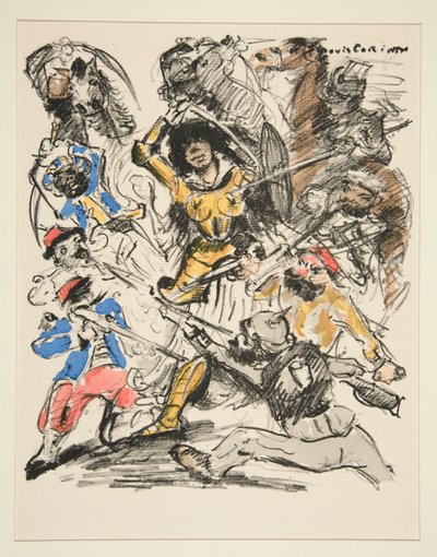 Die Jungfrau von Orleans (La doncella de Orleans) de Lovis Corinth