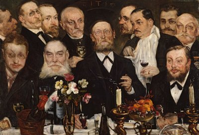 Los hermanos de la Logia de Lovis Corinth