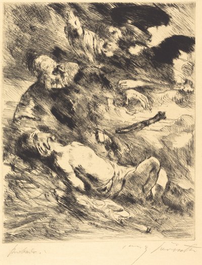 El sacrificio de Isaac, 1920 de Lovis Corinth