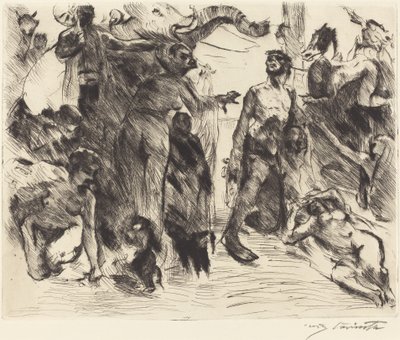 La Tentación de San Antonio de Lovis Corinth