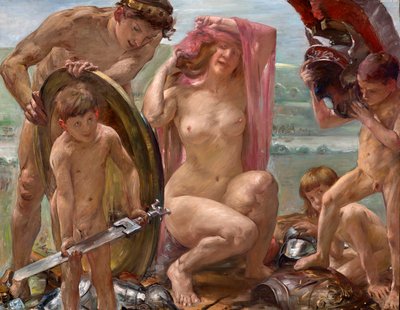 Las armas de Marte de Lovis Corinth