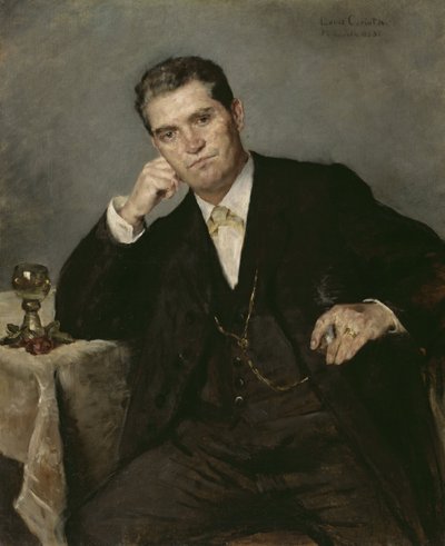 Franz Heinrich Corinth, padre del artista de Lovis Corinth