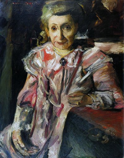 Frau Hedwig Behrend, 1916 de Lovis Corinth