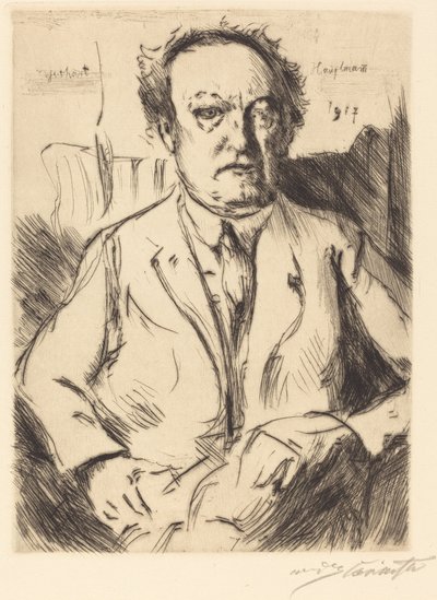 Gerhart Hauptmann de Lovis Corinth