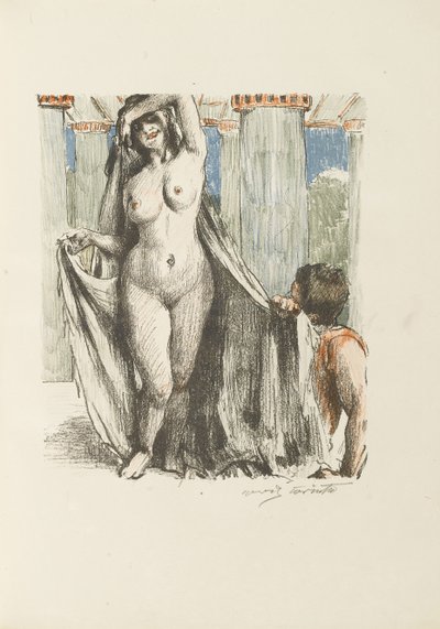 Ilustración del Cantar de los Cantares, 1911 de Lovis Corinth