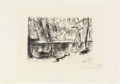 En el Tiergarten de Lovis Corinth