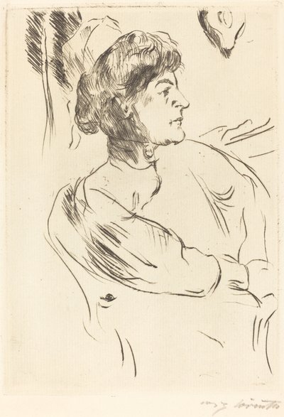 Enfermera, 1914 de Lovis Corinth