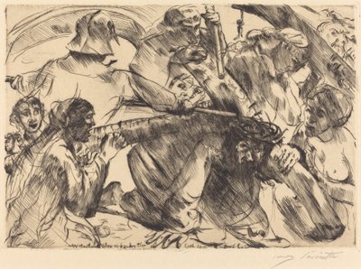Kreuztragung de Lovis Corinth