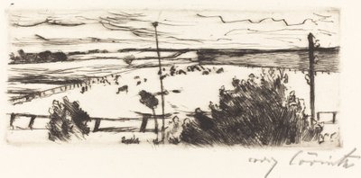 Paisaje marino de Lovis Corinth