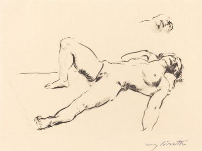 Desnudo Femenino Reclinado II de Lovis Corinth
