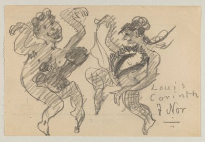 Lovis Corinto y Carl Strathmann de Lovis Corinth