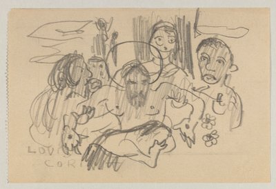 Lovis Corinto y Carl Strathmann de Lovis Corinth