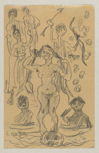 Lovis Corinto y Carl Strathmann de Lovis Corinth