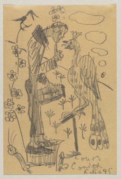 Lovis Corinto y Carl Strathmann de Lovis Corinth