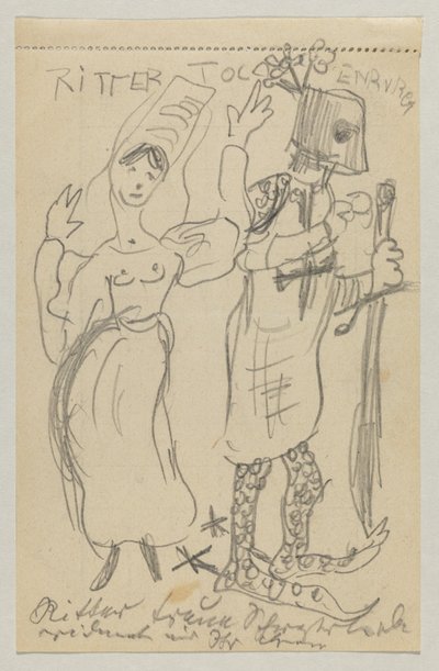 Lovis Corinto y Carl Strathmann de Lovis Corinth