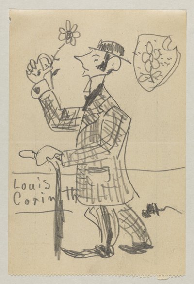 Lovis Corinto y Carl Strathmann de Lovis Corinth