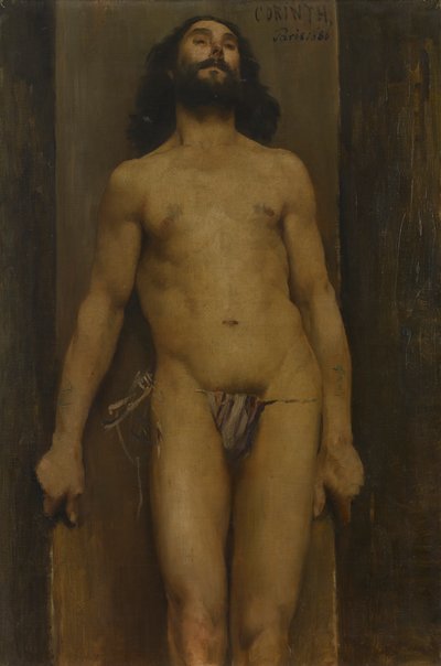 Desnudo masculino (M?nnlicher Akt) de Lovis Corinth