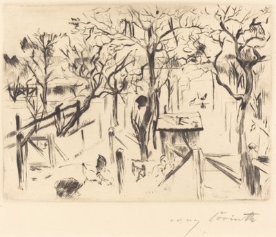 Huerto en Otoño de Lovis Corinth