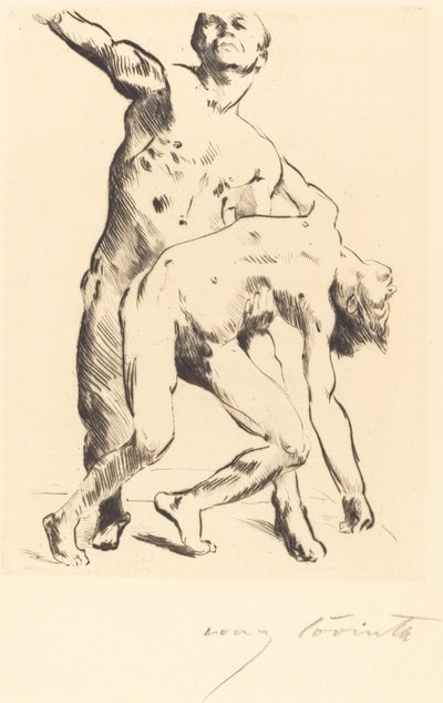 Odiseo y los pretendientes, 1914 de Lovis Corinth