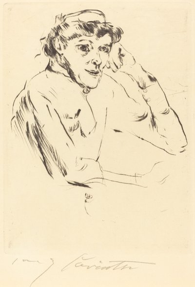 Enfermera, 1914 de Lovis Corinth