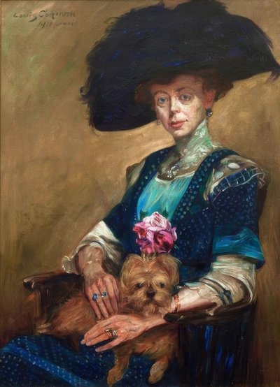 Retrato de la señora Luther de Lovis Corinth
