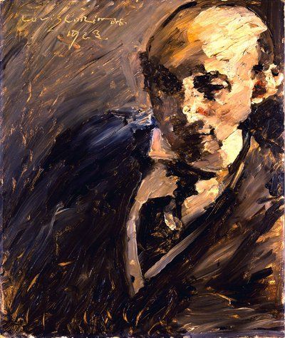 Retrato de Alfred Kuhn, 1923 de Lovis Corinth