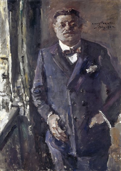 Retrato de Friedrich Ebert 1871-1925, Presidente del Reich Alemán, 1924 de Lovis Corinth