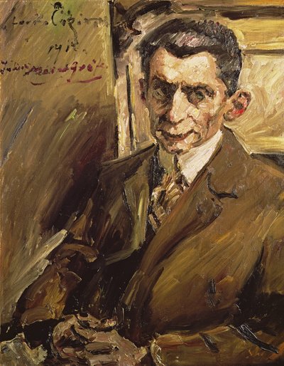 Retrato de Julius Meier-Grafe (1867-1935) Historiador del Arte, c.1912-14 de Lovis Corinth