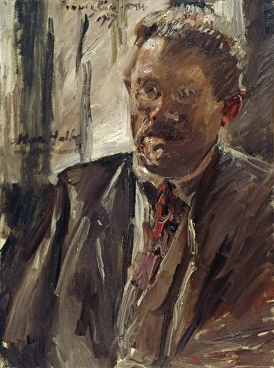 Retrato de Max Halbe 1865-1944, 1917 de Lovis Corinth