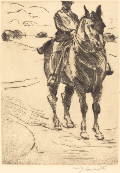 Jinete II de Lovis Corinth