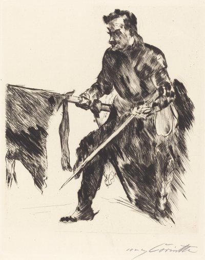 Rudolf Rittner como Florian Geyer de Lovis Corinth