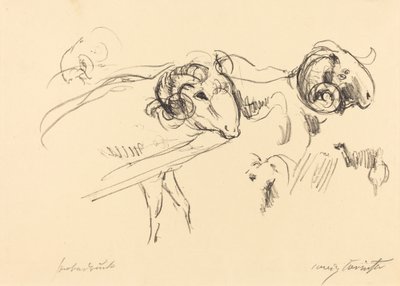 Carneros de Lovis Corinth