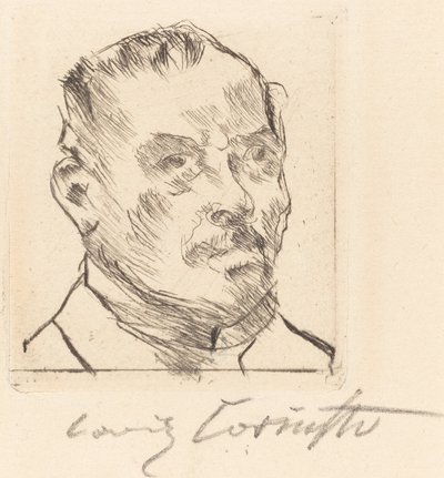Autorretrato—Cabeza de Lovis Corinth
