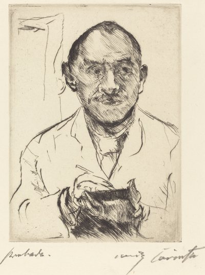 Autorretrato de Lovis Corinth