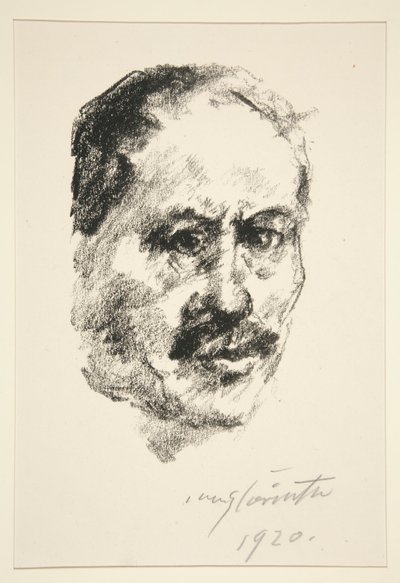 Auto retrato de Lovis Corinth