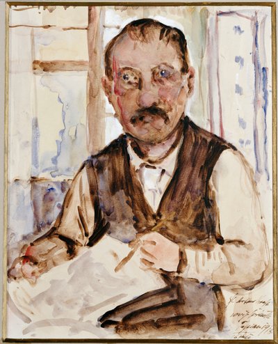 Autorretrato, 1918 de Lovis Corinth