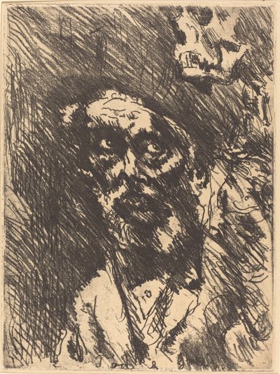 Tod und Greis Muerte y el anciano, 1921 publicado 1922 de Lovis Corinth