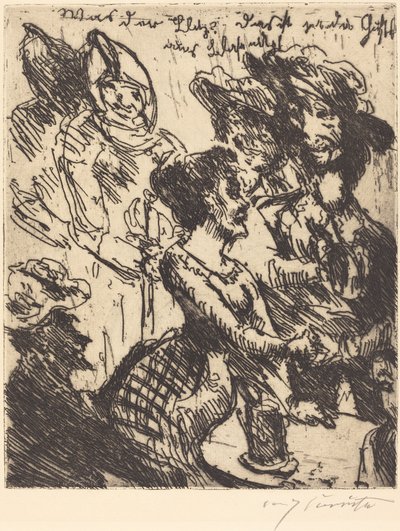 ¡Qué relámpago! ¡Es Gustel von Blasewitz!, 1923 de Lovis Corinth