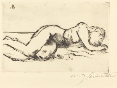 Desnudo femenino de Lovis Corinth