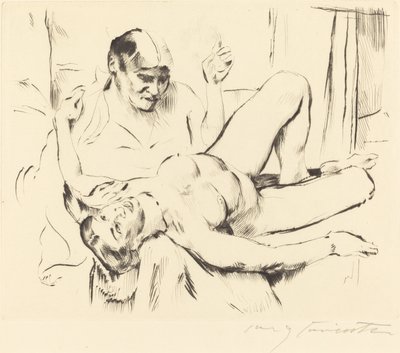 Profecía, 1914 de Lovis Corinth