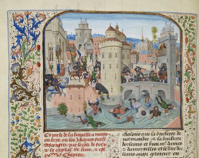 Derrota de la Jacquerie el 9 de junio de 1358 de Loyset Liedet