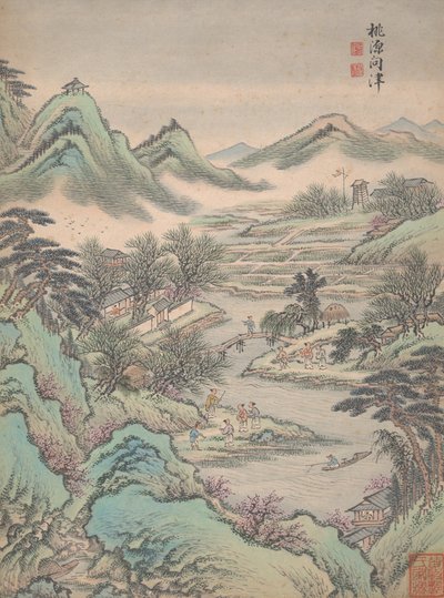 Ocho paisajes de Lu Han