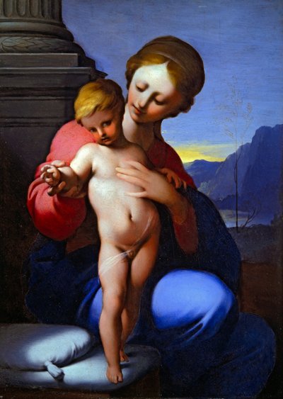 Virgen con el Niño de Lubin Baugin