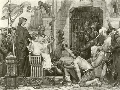 Luis IX abre las cárceles de Francia de Luc Oliver Merson