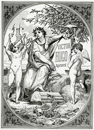 Victor Hugo contado por un testigo de su vida, siglo XIX de Luc Oliver Merson
